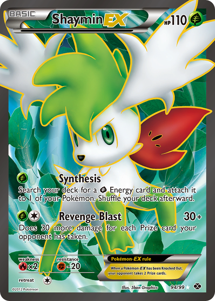 Shaymin EX (94/99) [Black & White: Next Destinies] | Gear Gaming Fayetteville