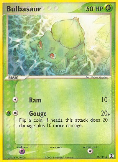 Bulbasaur (55/112) [EX: FireRed & LeafGreen] | Gear Gaming Fayetteville