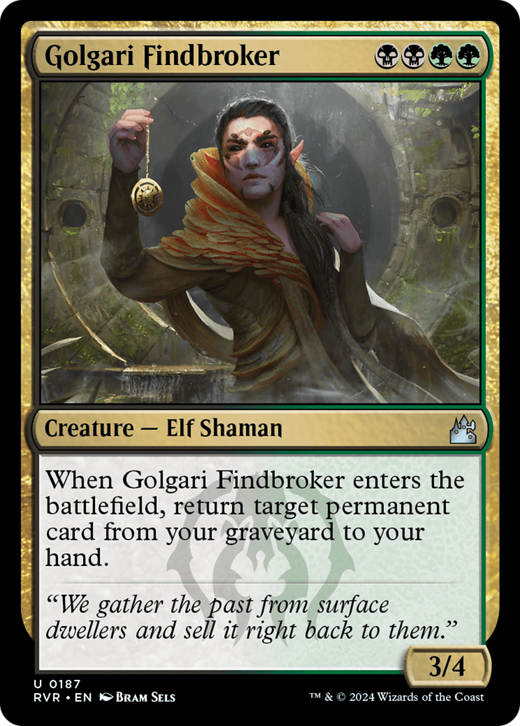 Golgari Findbroker [Ravnica Remastered] | Gear Gaming Fayetteville