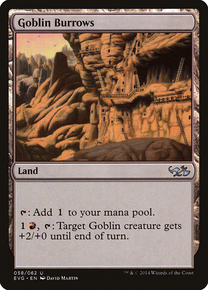 Goblin Burrows (Elves vs. Goblins) [Duel Decks Anthology] | Gear Gaming Fayetteville