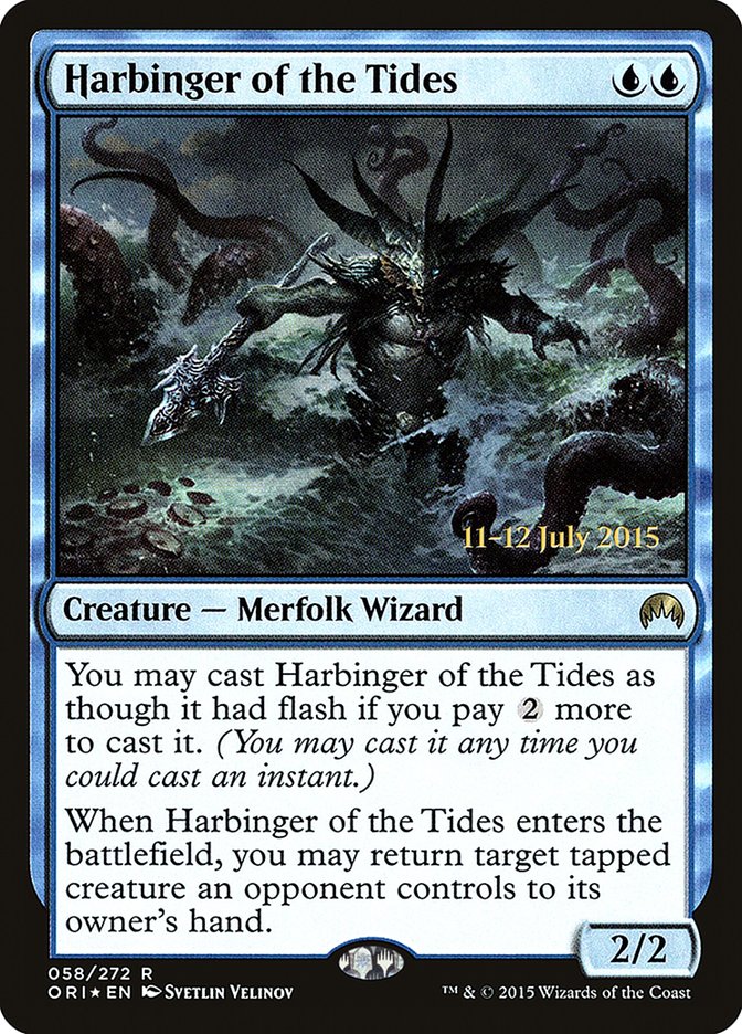 Harbinger of the Tides [Magic Origins Prerelease Promos] | Gear Gaming Fayetteville