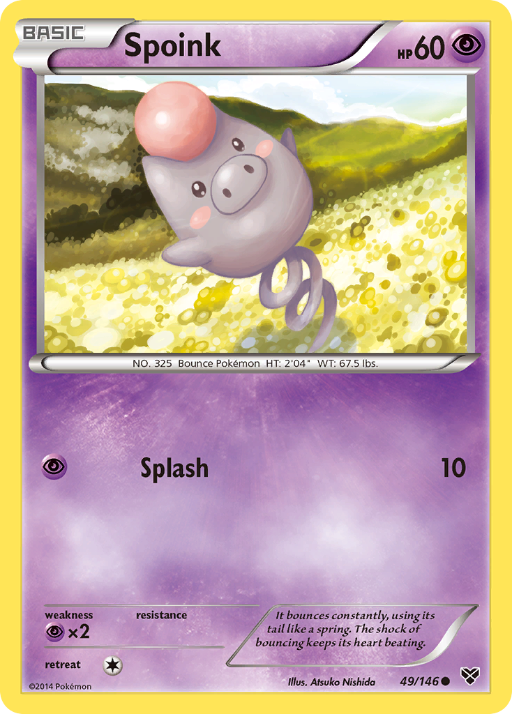 Spoink (49/146) [XY: Base Set] | Gear Gaming Fayetteville