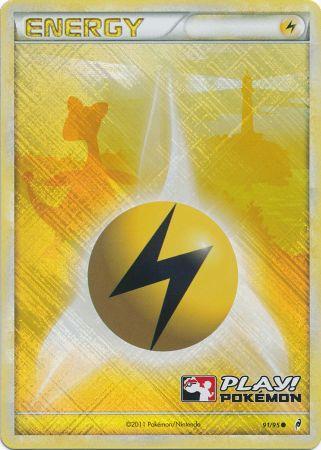 Lightning Energy (91/95) (Play Pokemon Promo) [HeartGold & SoulSilver: Call of Legends] | Gear Gaming Fayetteville