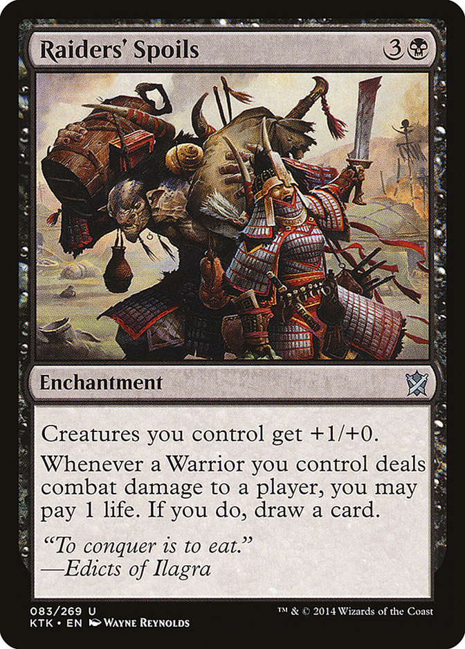 Raiders' Spoils [Khans of Tarkir] | Gear Gaming Fayetteville