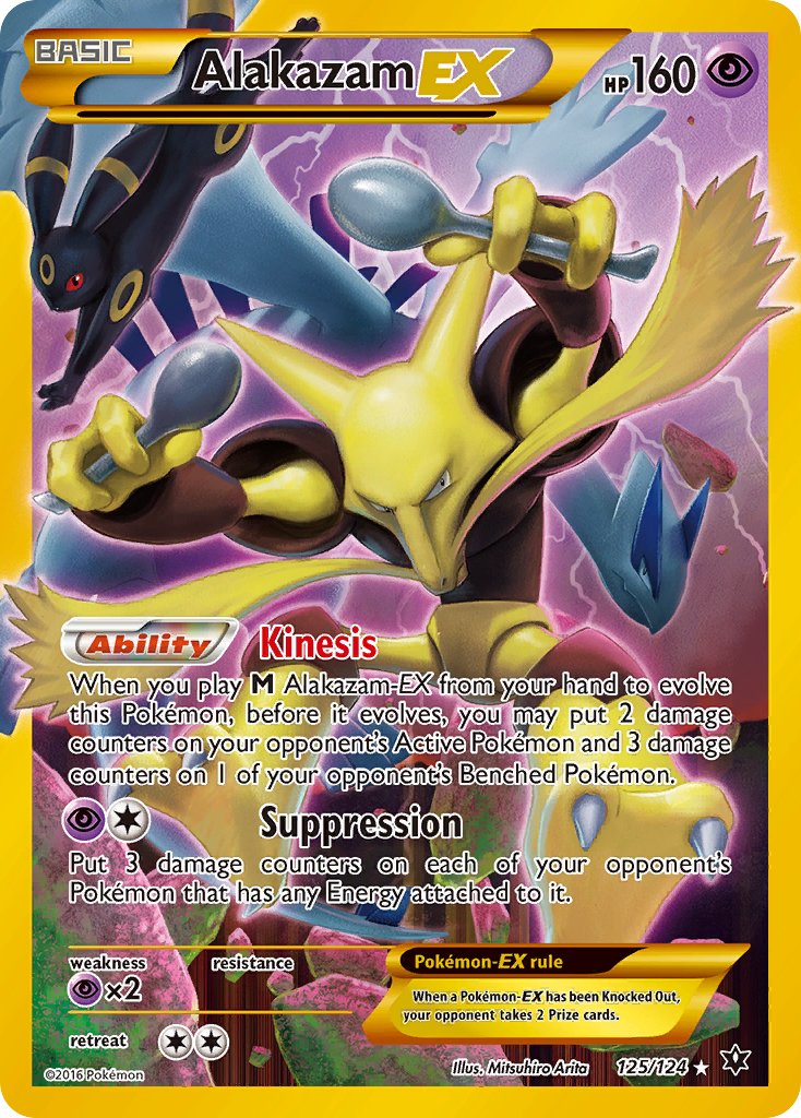 Alakazam EX (125/124) [XY: Fates Collide] | Gear Gaming Fayetteville