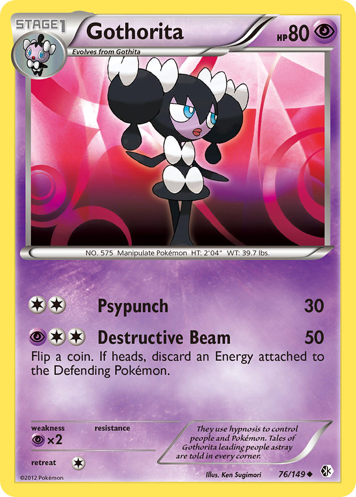 Gothorita (76/149) [Black & White: Boundaries Crossed] | Gear Gaming Fayetteville