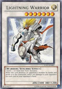 Lightning Warrior [Turbo Pack: Booster Seven] [TU07-EN007] | Gear Gaming Fayetteville