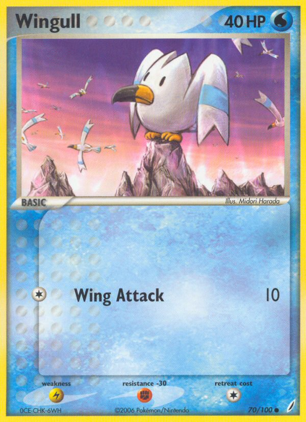 Wingull (70/100) [EX: Crystal Guardians] | Gear Gaming Fayetteville