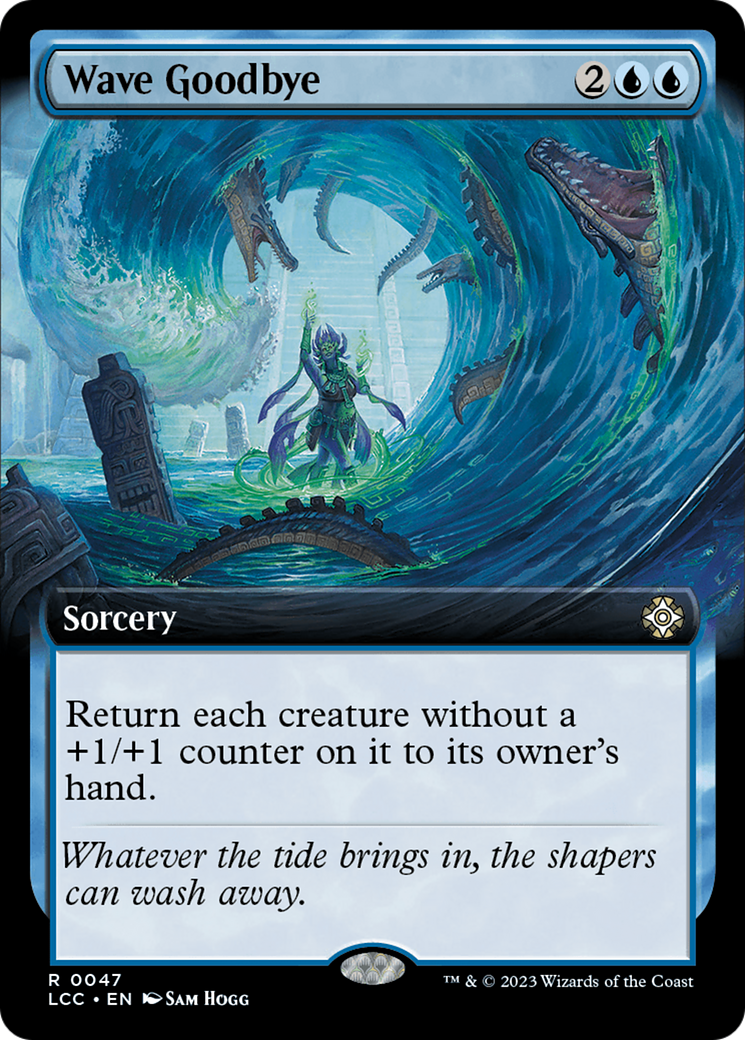 Wave Goodbye (Extended Art) [The Lost Caverns of Ixalan Commander] | Gear Gaming Fayetteville