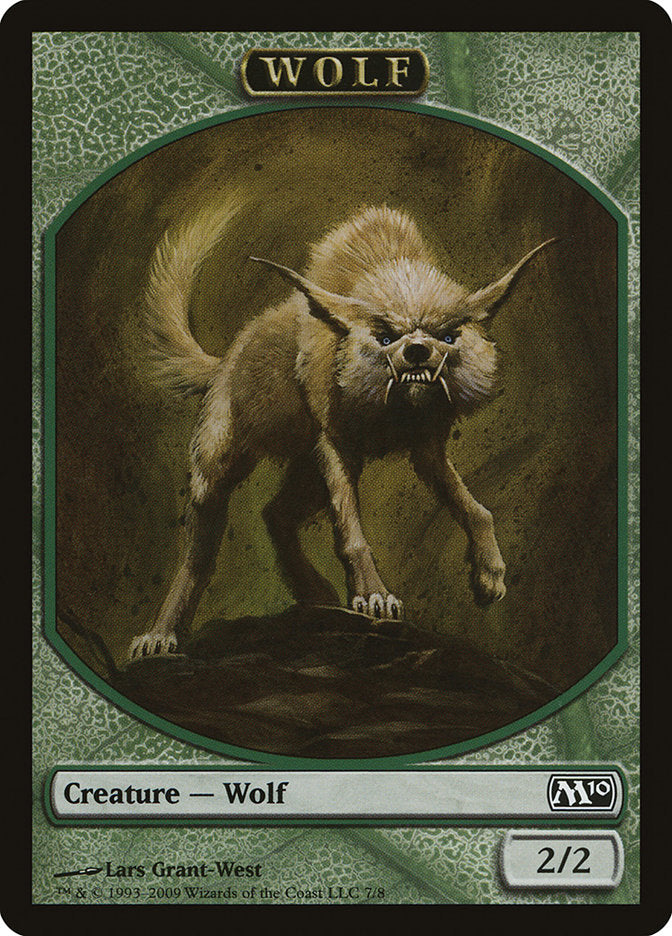 Wolf Token [Magic 2010 Tokens] | Gear Gaming Fayetteville