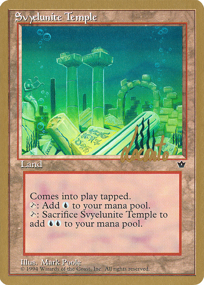 Svyelunite Temple (Michael Loconto) [Pro Tour Collector Set] | Gear Gaming Fayetteville