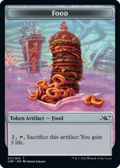 Squirrel // Food (011) Double-Sided Token [Unfinity Tokens] | Gear Gaming Fayetteville