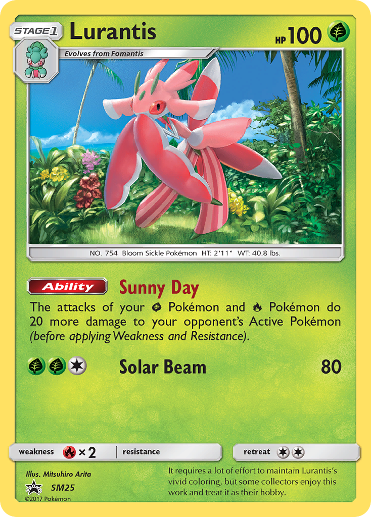 Lurantis (SM25) [Sun & Moon: Black Star Promos] | Gear Gaming Fayetteville