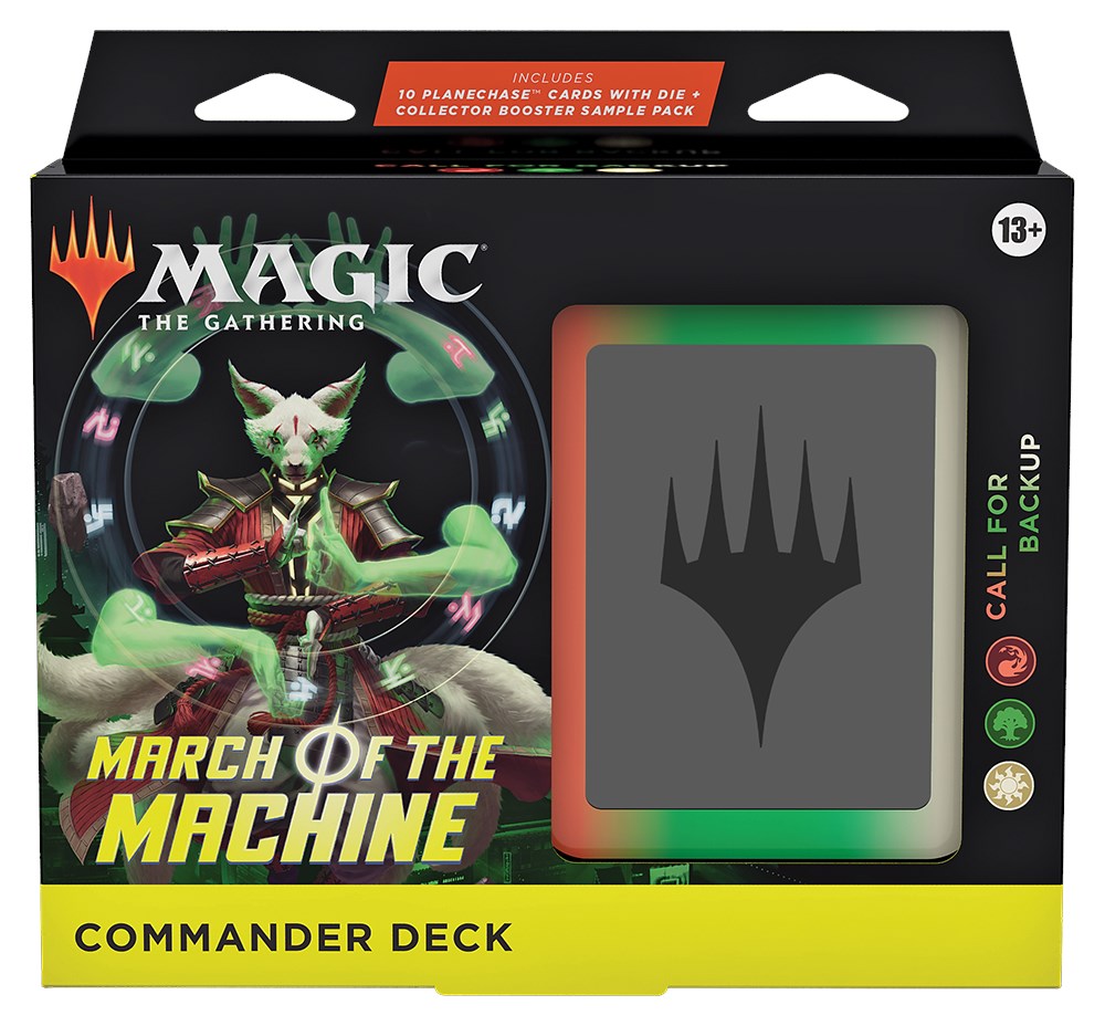 March of the Machine - Commander Deck (Call For Backup) | Gear Gaming Fayetteville