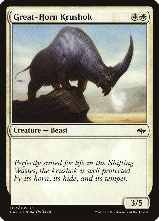 Great-Horn Krushok [Fate Reforged] | Gear Gaming Fayetteville