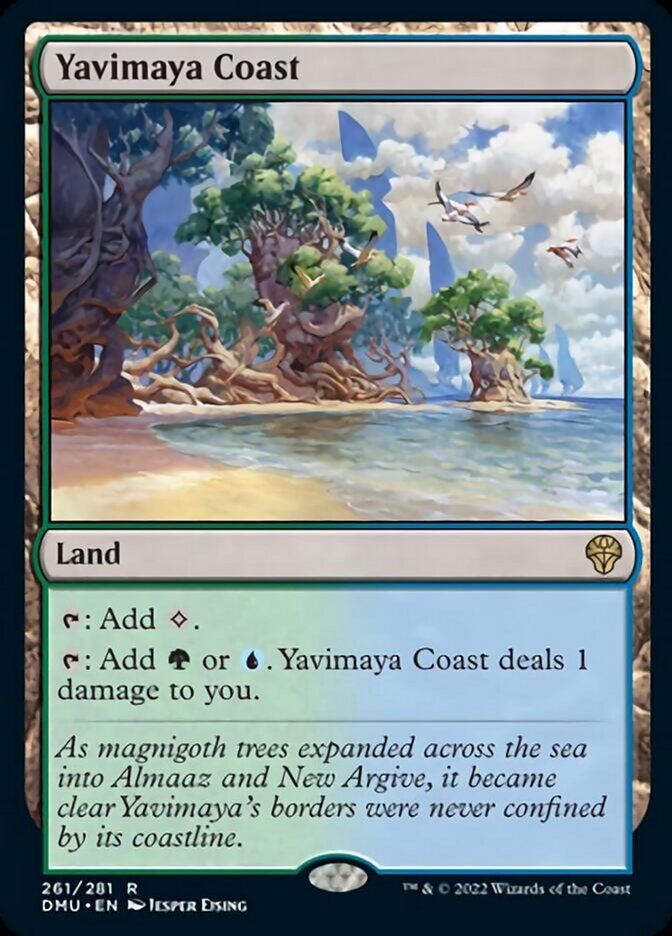 Yavimaya Coast [Dominaria United] | Gear Gaming Fayetteville