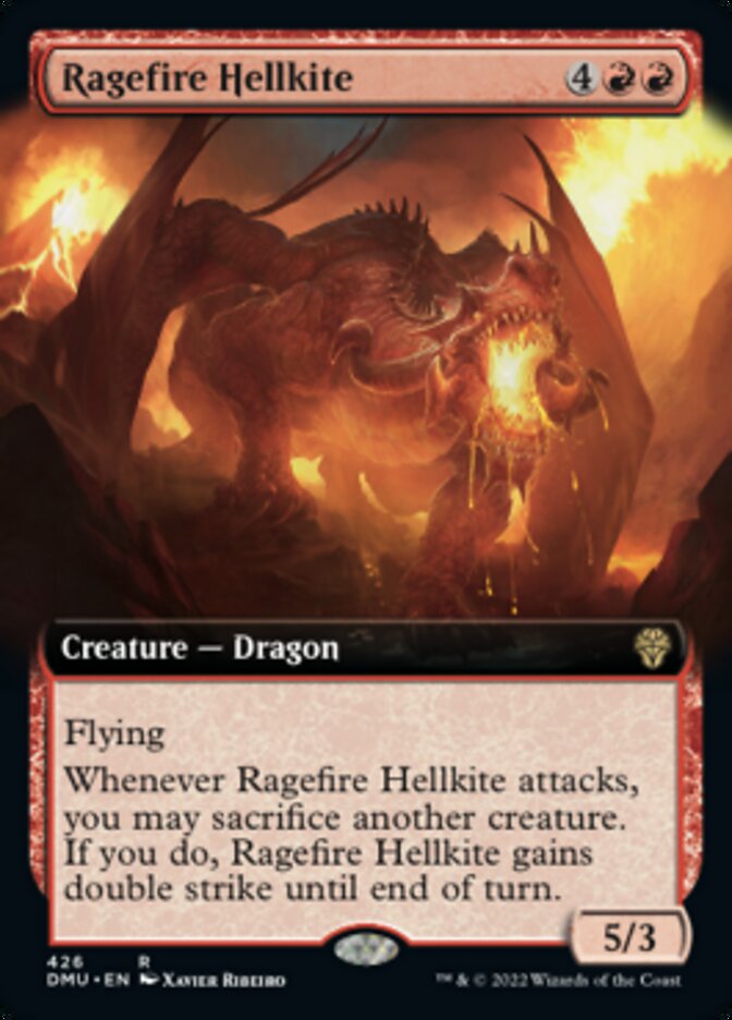 Ragefire Hellkite (Extended Art) [Dominaria United] | Gear Gaming Fayetteville