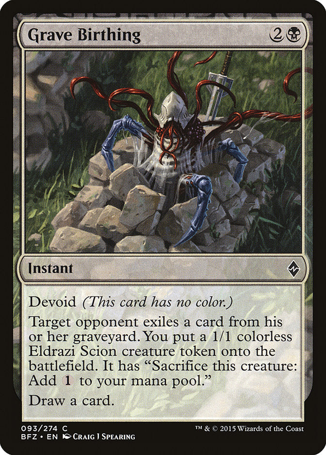 Grave Birthing [Battle for Zendikar] | Gear Gaming Fayetteville