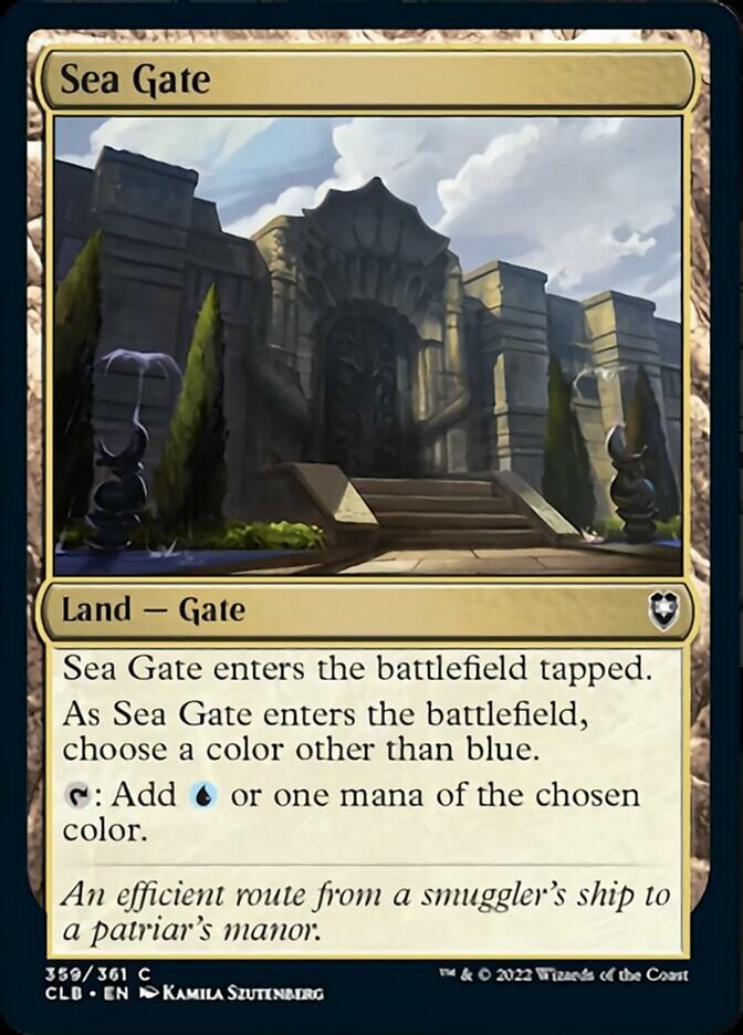 Sea Gate [Commander Legends: Battle for Baldur's Gate] | Gear Gaming Fayetteville