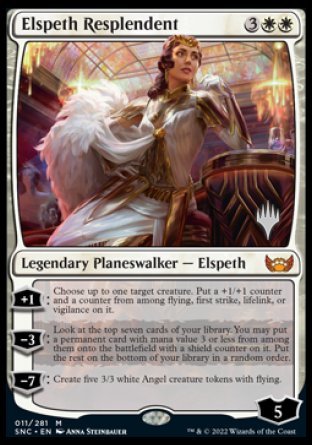 Elspeth Resplendent (Promo Pack) [Streets of New Capenna Promos] | Gear Gaming Fayetteville