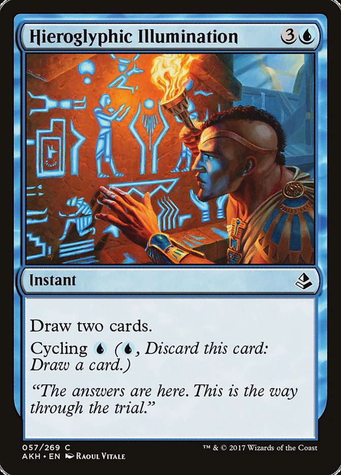 Hieroglyphic Illumination [Amonkhet] | Gear Gaming Fayetteville