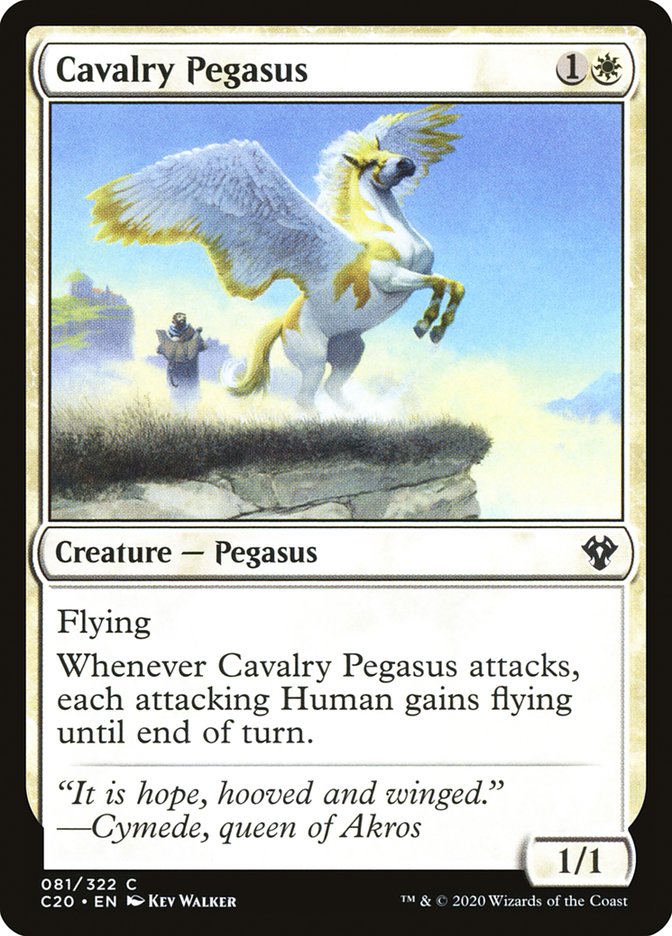 Cavalry Pegasus [Commander 2020] | Gear Gaming Fayetteville