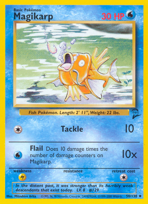 Magikarp (50/130) [Base Set 2] | Gear Gaming Fayetteville