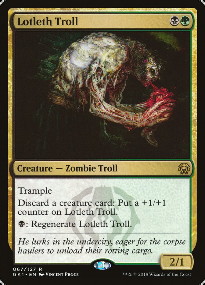 Lotleth Troll [Guilds of Ravnica Guild Kit] | Gear Gaming Fayetteville
