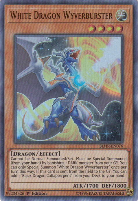 White Dragon Wyverburster [BLHR-EN076] Ultra Rare | Gear Gaming Fayetteville