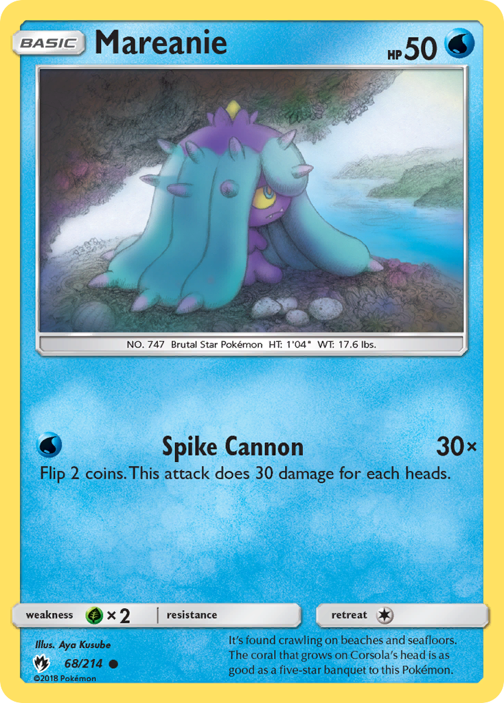 Mareanie (68/214) [Sun & Moon: Lost Thunder] | Gear Gaming Fayetteville