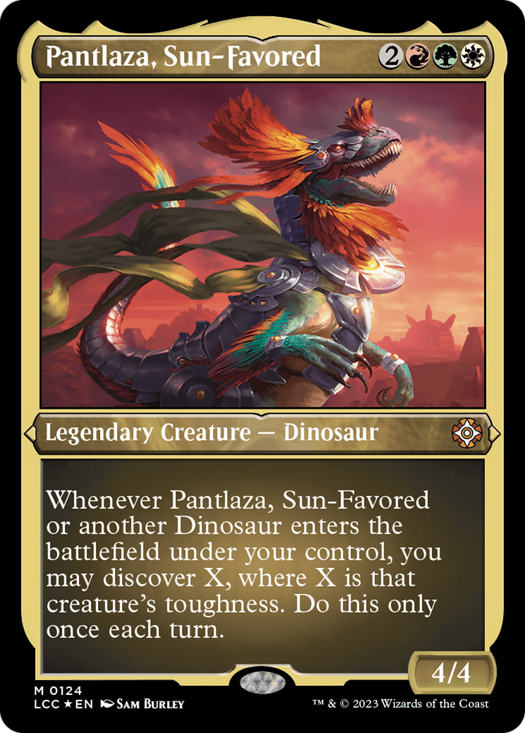 Pantlaza, Sun-Favored (Display Commander) [The Lost Caverns of Ixalan Commander] | Gear Gaming Fayetteville