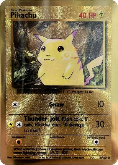 Pikachu (58/102) (Celebrations Metal Card) [Celebrations: 25th Anniversary] | Gear Gaming Fayetteville