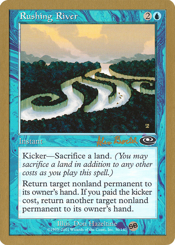 Rushing River (Alex Borteh) (SB) [World Championship Decks 2001] | Gear Gaming Fayetteville