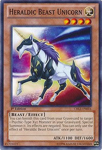 Heraldic Beast Unicorn [Cosmo Blazer] [CBLZ-EN016] | Gear Gaming Fayetteville