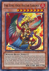 Fire King High Avatar Garunix [Structure Deck: Onslaught of the Fire Kings] [SDOK-EN001] | Gear Gaming Fayetteville