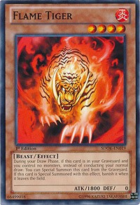 Flame Tiger [Structure Deck: Onslaught of the Fire Kings] [SDOK-EN019] | Gear Gaming Fayetteville