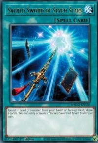 Sacred Sword of Seven Stars [MAGO-EN150] Rare | Gear Gaming Fayetteville