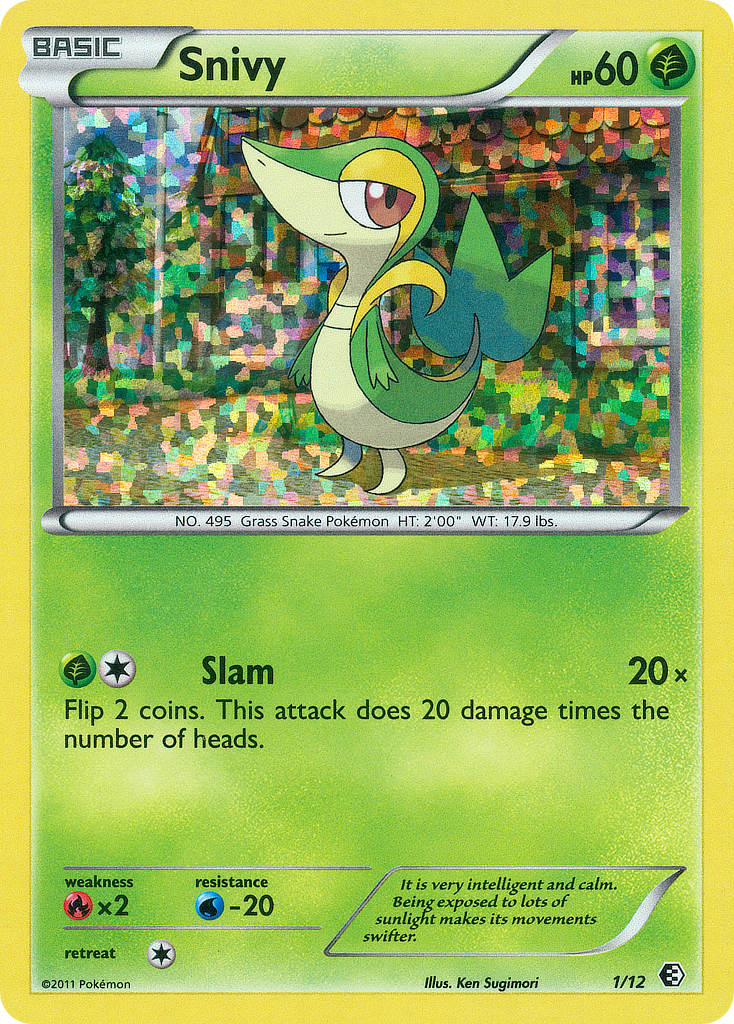 Snivy (1/12) [McDonald's Promos: 2011 Collection] | Gear Gaming Fayetteville