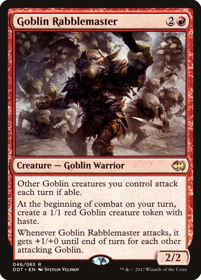 Goblin Rabblemaster [Duel Decks: Merfolk vs. Goblins] | Gear Gaming Fayetteville