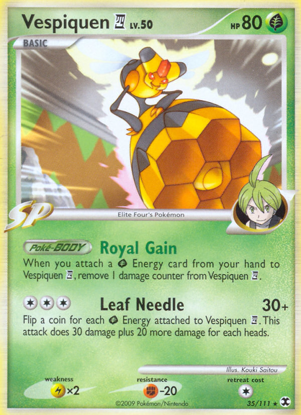 Vespiquen (35/111) [Platinum: Rising Rivals] | Gear Gaming Fayetteville