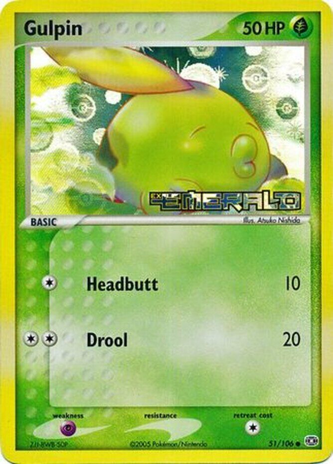 Gulpin (51/106) (Stamped) [EX: Emerald] | Gear Gaming Fayetteville