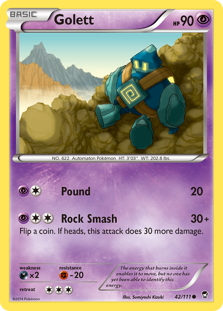 Golett (42/111) [XY: Furious Fists] | Gear Gaming Fayetteville