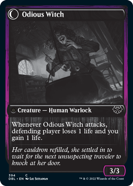 Ragged Recluse // Odious Witch [Innistrad: Double Feature] | Gear Gaming Fayetteville