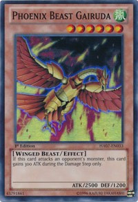Phoenix Beast Gairuda [Hidden Arsenal 7: Knight of Stars] [HA07-EN033] | Gear Gaming Fayetteville