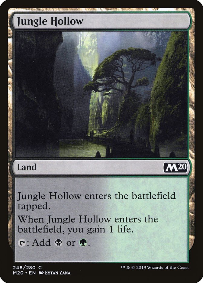 Jungle Hollow [Core Set 2020] | Gear Gaming Fayetteville