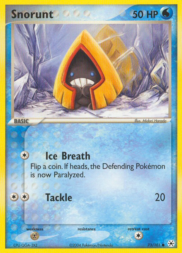 Snorunt (73/101) [EX: Hidden Legends] | Gear Gaming Fayetteville