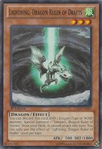 Lightning, Dragon Ruler of Drafts [Lord of the Tachyon Galaxy] [LTGY-EN098] | Gear Gaming Fayetteville