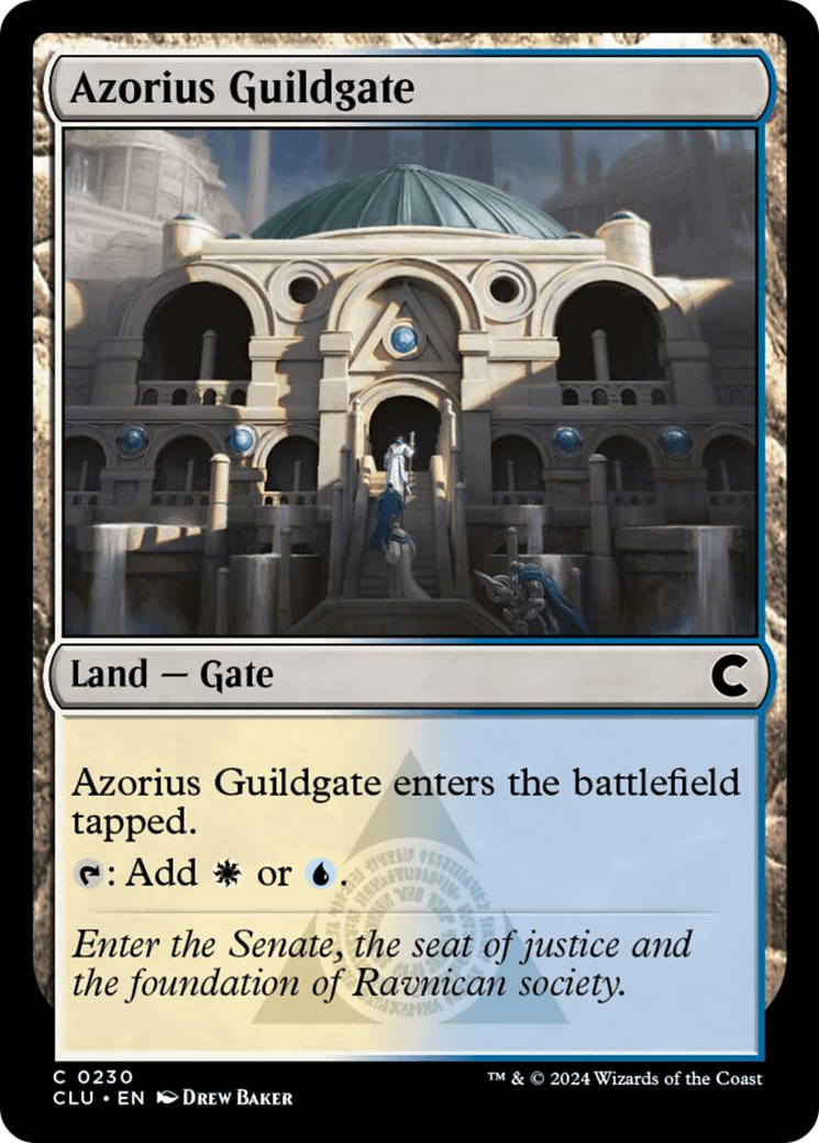 Azorius Guildgate [Ravnica: Clue Edition] | Gear Gaming Fayetteville