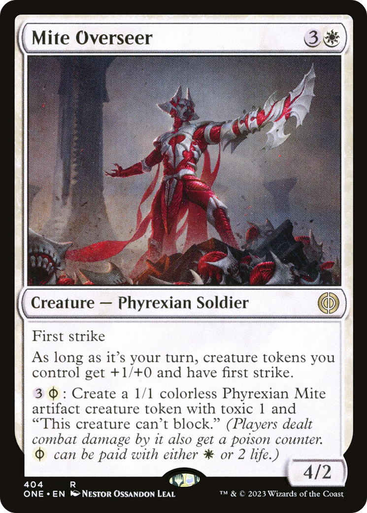 Mite Overseer [Phyrexia: All Will Be One] | Gear Gaming Fayetteville