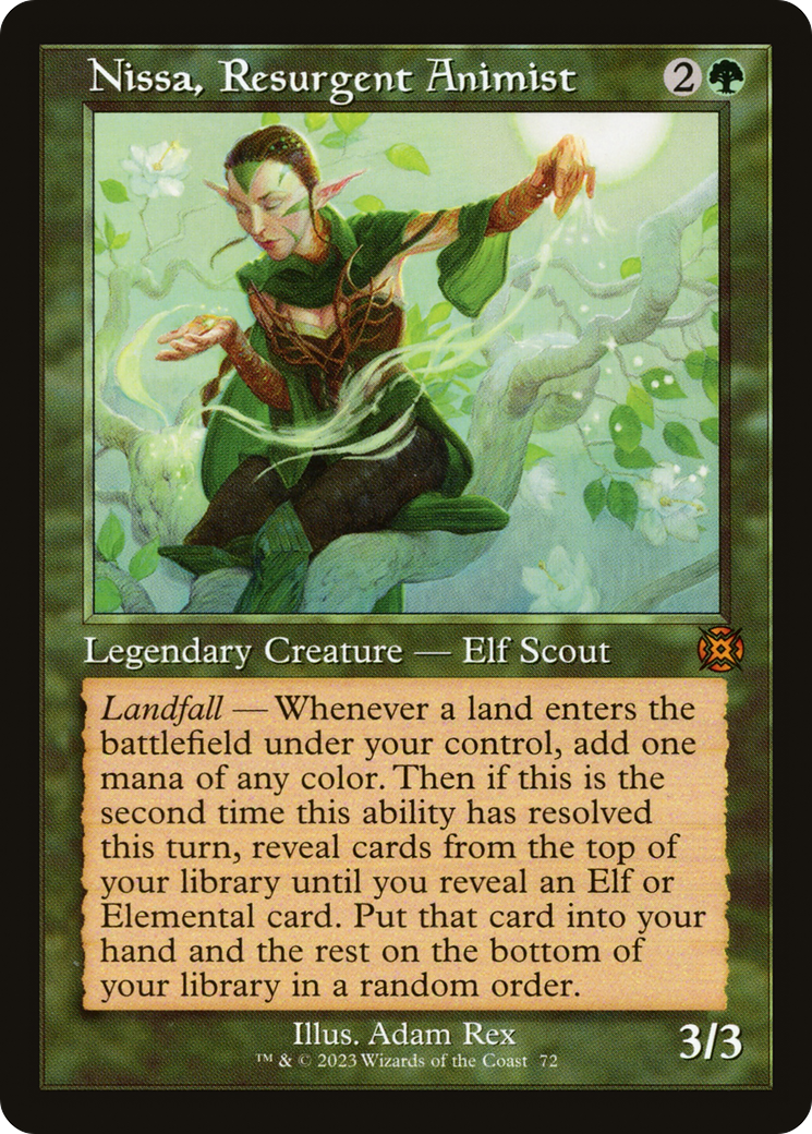 Nissa, Resurgent Animist (Retro) [March of the Machine: The Aftermath] | Gear Gaming Fayetteville